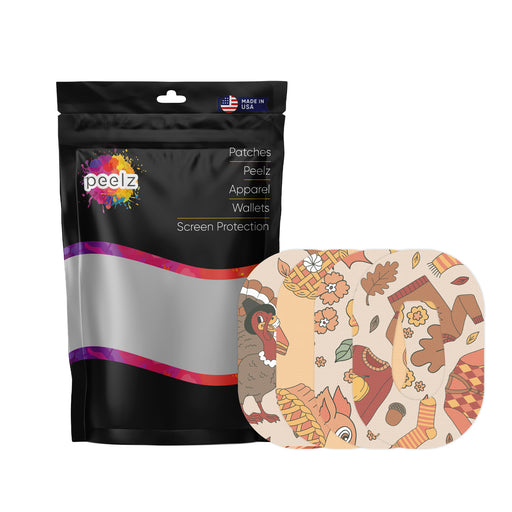 Thanksgiving Variety Pack Patch Pro Tape Designed for the DEXCOM G6 - Pump Peelz