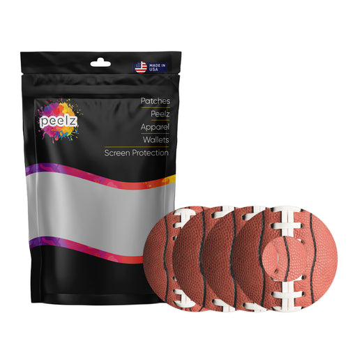 Football Patch Pro Tape Designed for the FreeStyle Libre 2 - Pump Peelz