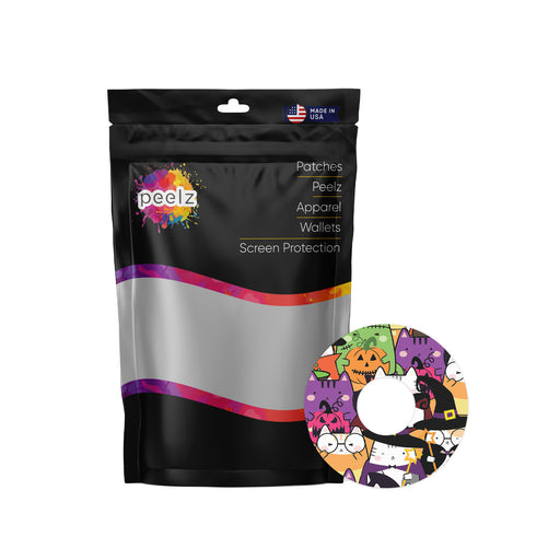 Costume Cats Patch+ Tape Designed for the FreeStyle Libre 3 - Pump Peelz