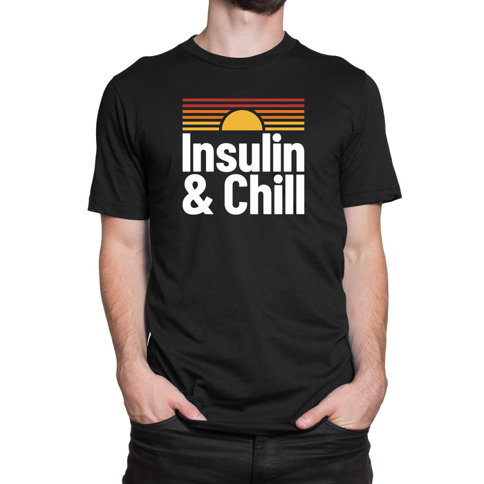 Insulin and Chill Adult T-Shirt - Pump Peelz