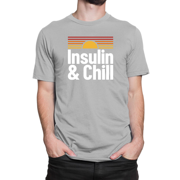 Insulin and Chill Adult T-Shirt - Pump Peelz