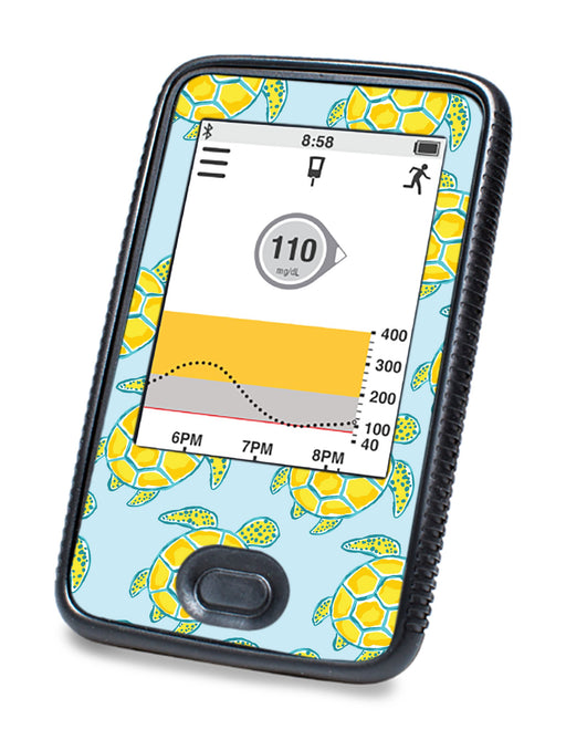 Turtles For Dexcom G6© Touchscreen Receiver Peelz Continuous Glucose Monitor
