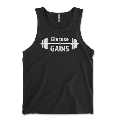 Glucose and Gains Adult Tank Top - Pump Peelz