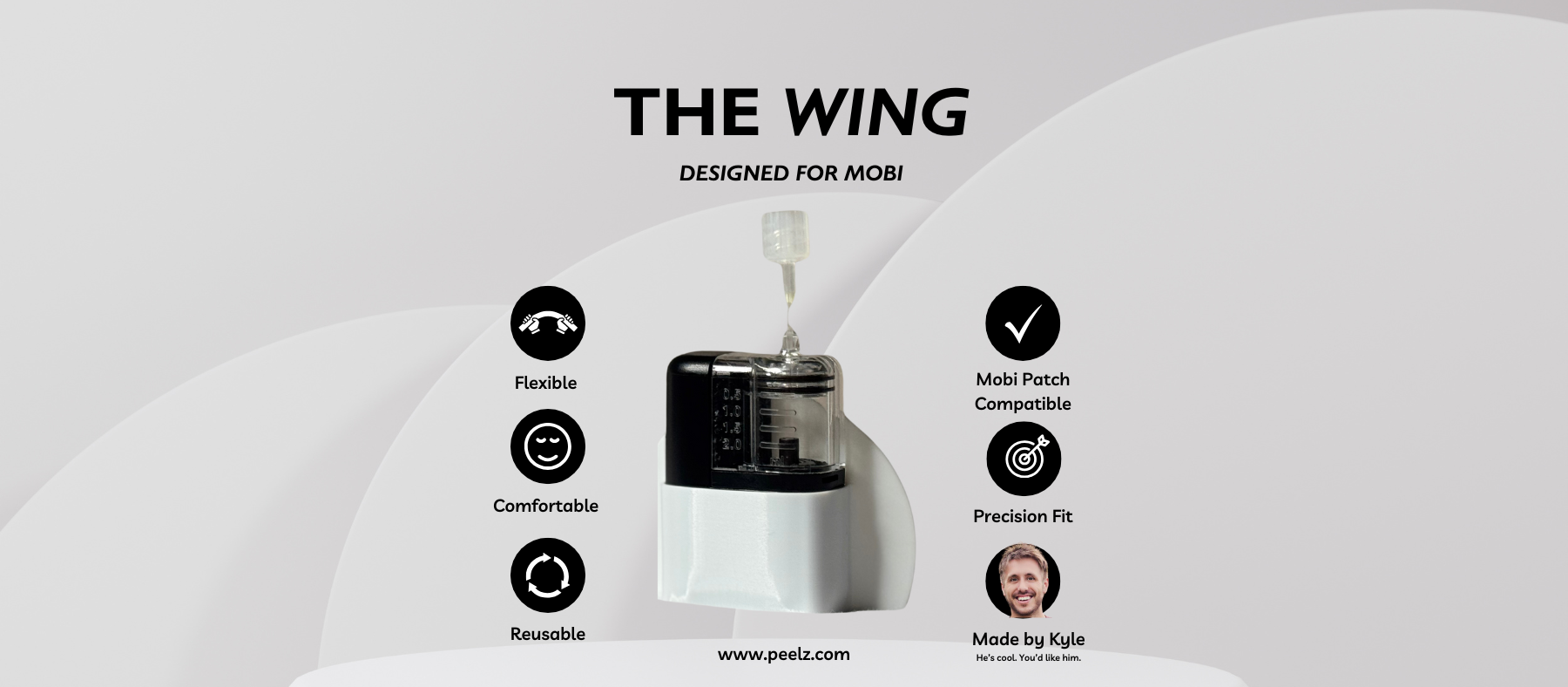 Introducing The Wing: The Best Wearable Case for Your Tandem Mobi Insulin Pump-Pump Peelz