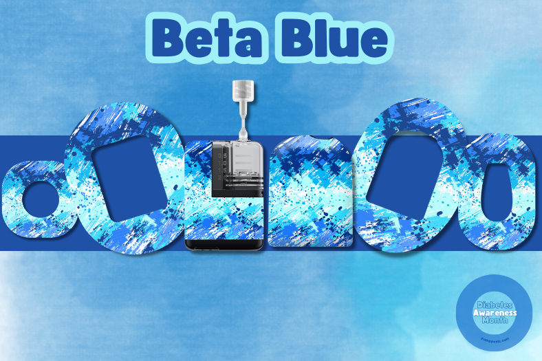 Celebrate National Diabetes Awareness Month with Beta Blue by Pump Peelz