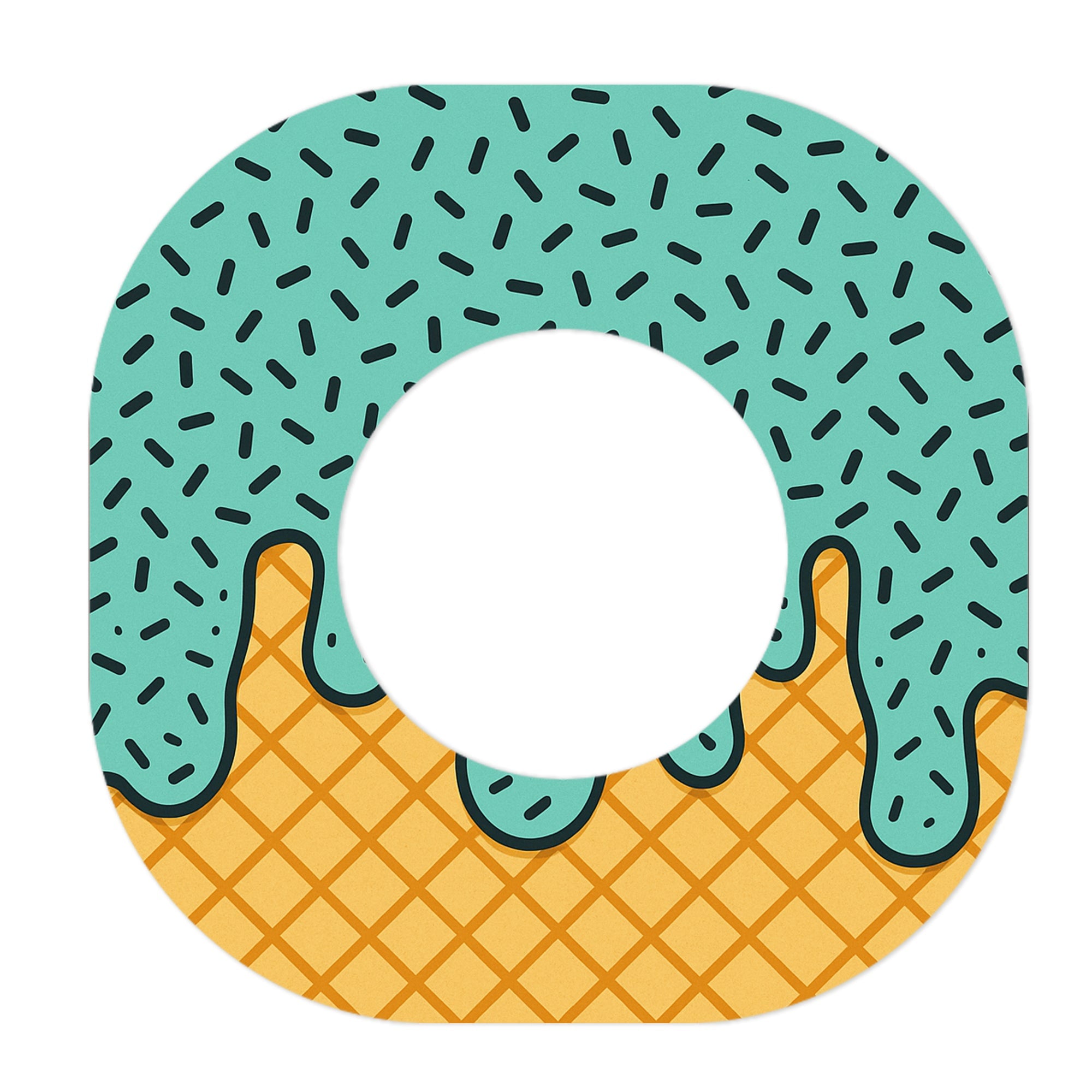 Pumpkin Plaid Dexcom G7 and Stelo Patch Tape - Pump Peelz