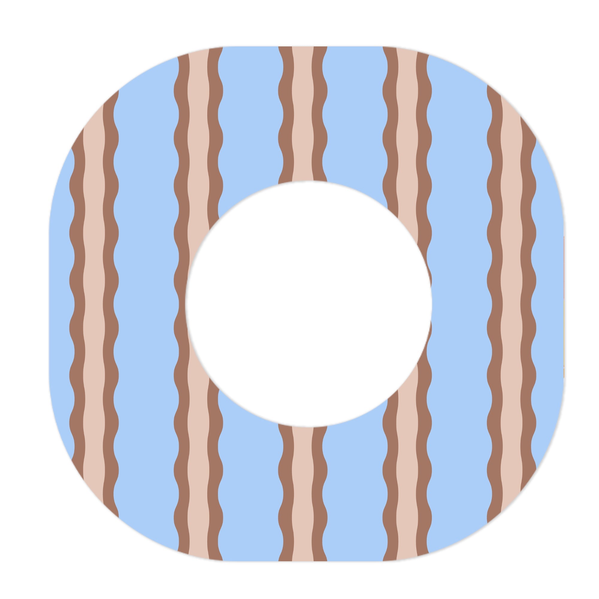 Pumpkin Plaid Dexcom G7 and Stelo Patch Tape - Pump Peelz