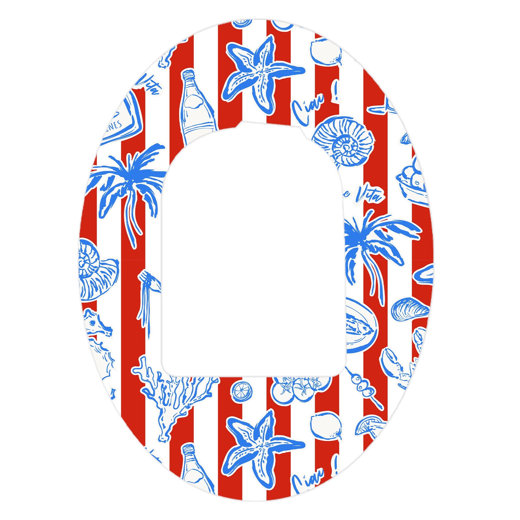 Play Ball Dexcom G7 and Stelo Patch Tape - Pump Peelz