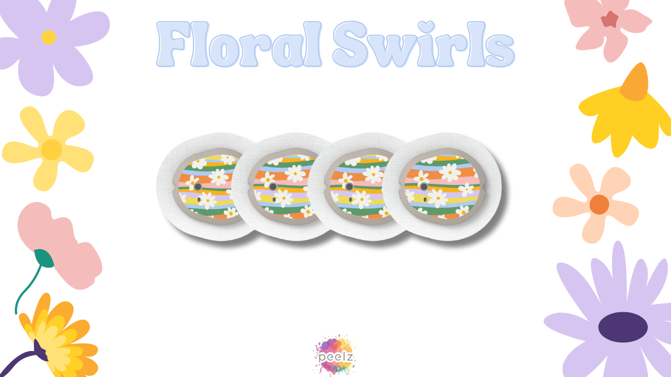 Floral Swirls - Brighten Up Your Devices 🌸