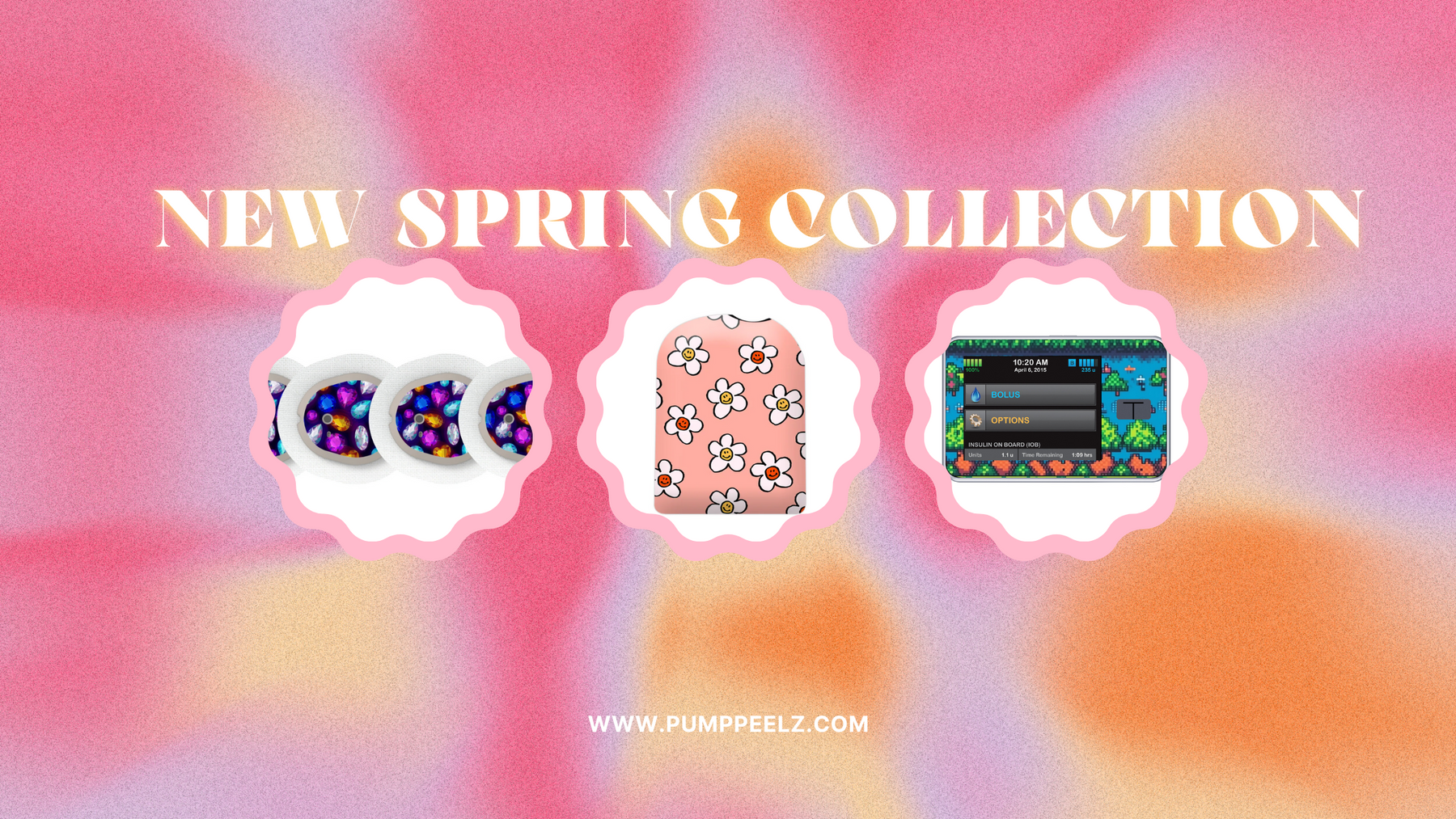 Discover the Best Spring-themed Patches for Dexcom and OmniPod from Pump Peelz-Pump Peelz