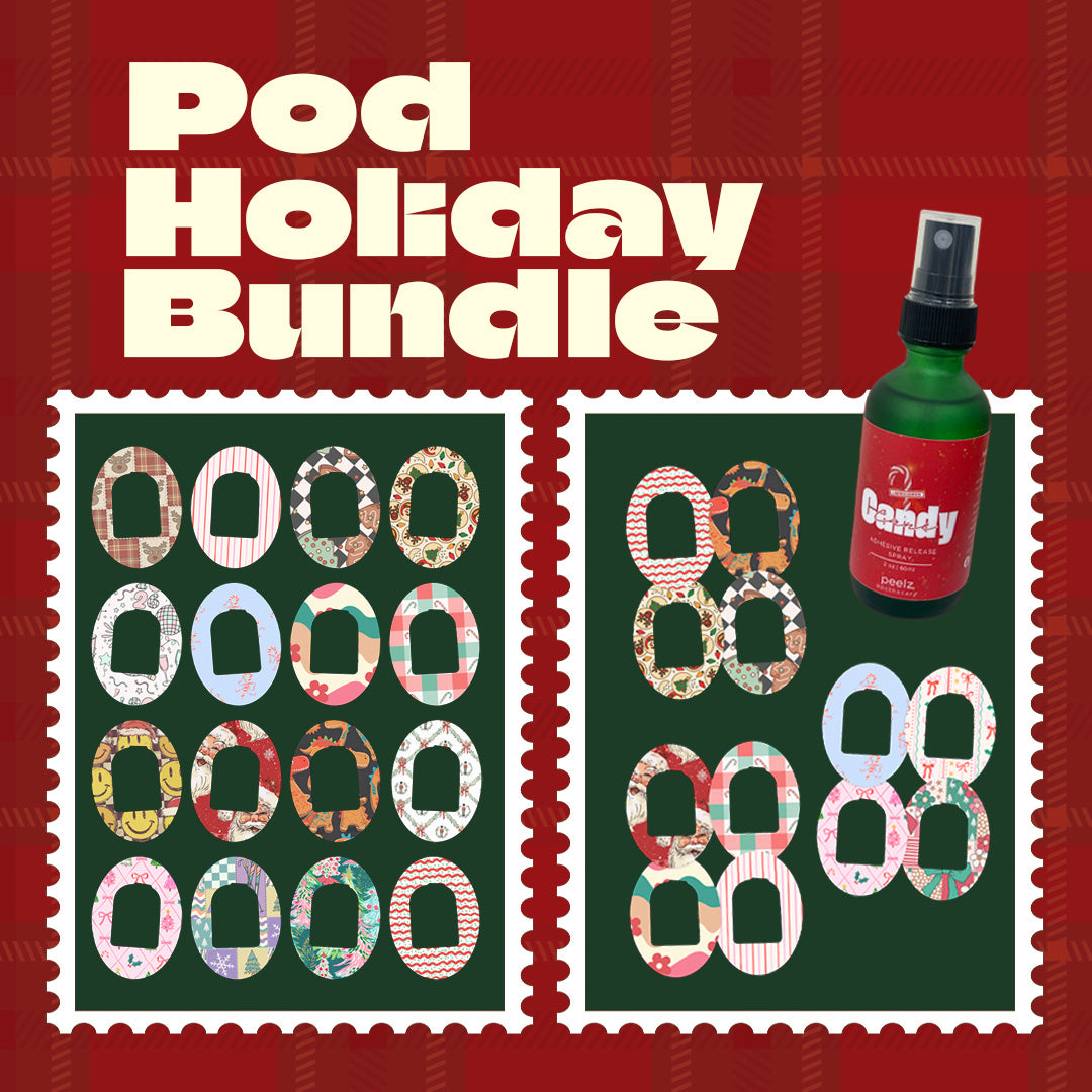 Pod Holiday Essentials (20 Patches + 5 Stickers + 1 Spray)