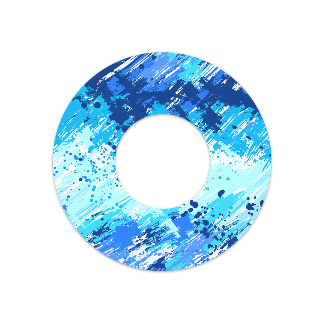 Beta Blue Freestyle Libre 2 Patch Tape - Pump Peelz