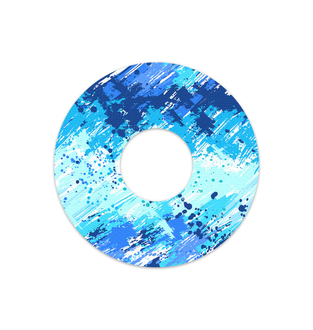 Beta Blue FreeStyle Libre 3 Patch Tape - Pump Peelz