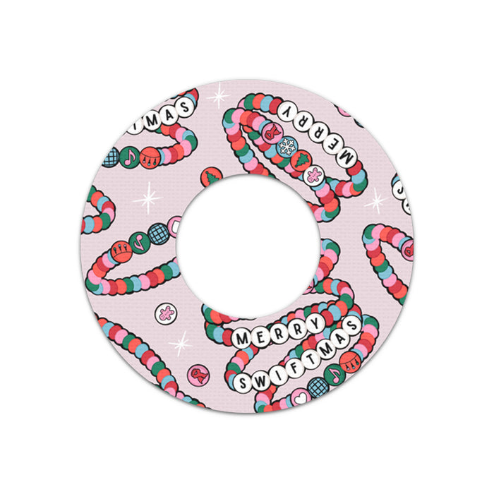 Merry Swiftmas Patch Tape Designed for the FreeStyle Libre 2