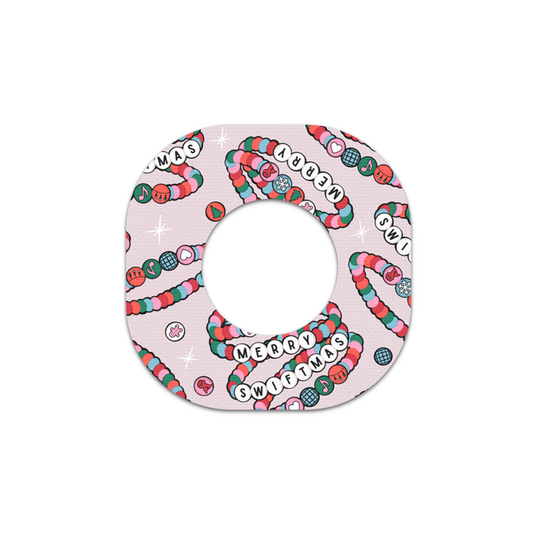 Merry Swiftmas Dexcom G7 and Stelo Patch Tape - Pump Peelz