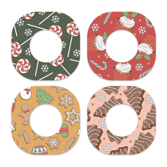 Christmas Treats Variety Patch Tape Designed for the DEXCOM G7 and Stelo