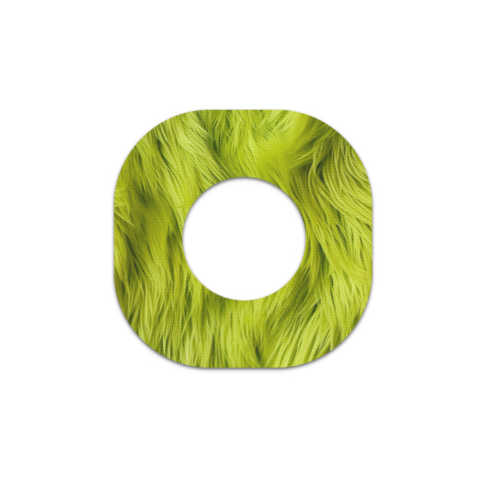 Green Fur Patch Tape Designed for the DEXCOM G7 and Stelo