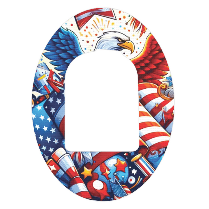 Patriotic Variety Pack Patch Patch Tape Designed for the Omnipod