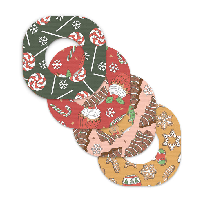 Christmas Treats Variety Patch Tape Designed for the DEXCOM G7 and Stelo