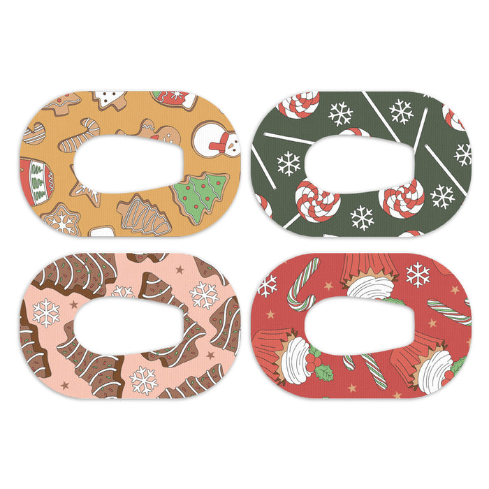 Christmas Treats Variety Patch Tape Designed for the DEXCOM G6