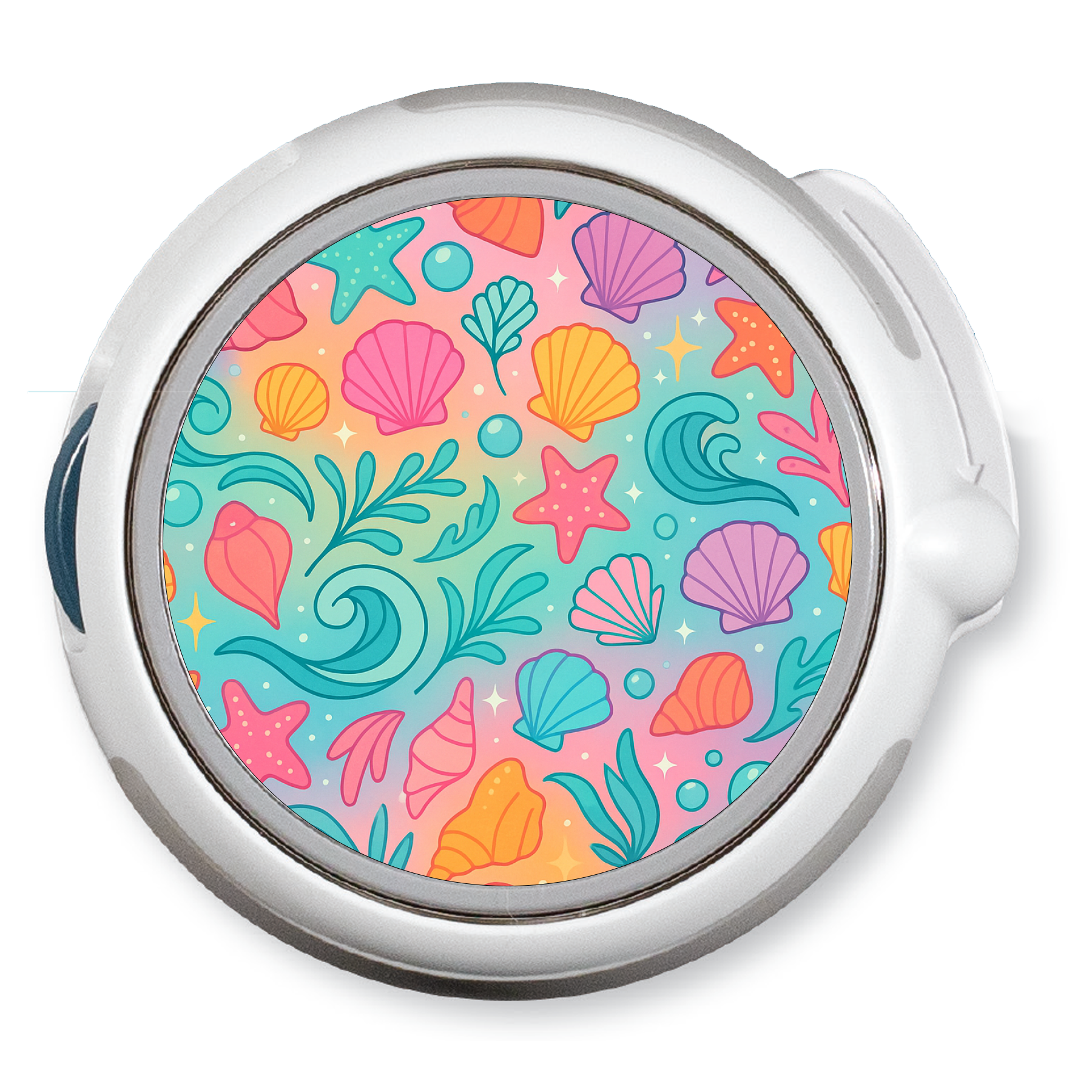 Rainbow Reef twiist™ Automated Insulin Delivery System Stickers - Pump Peelz