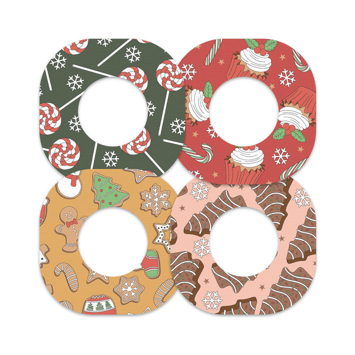 Christmas Treats Variety Patch Tape Designed for the DEXCOM G7 and Stelo