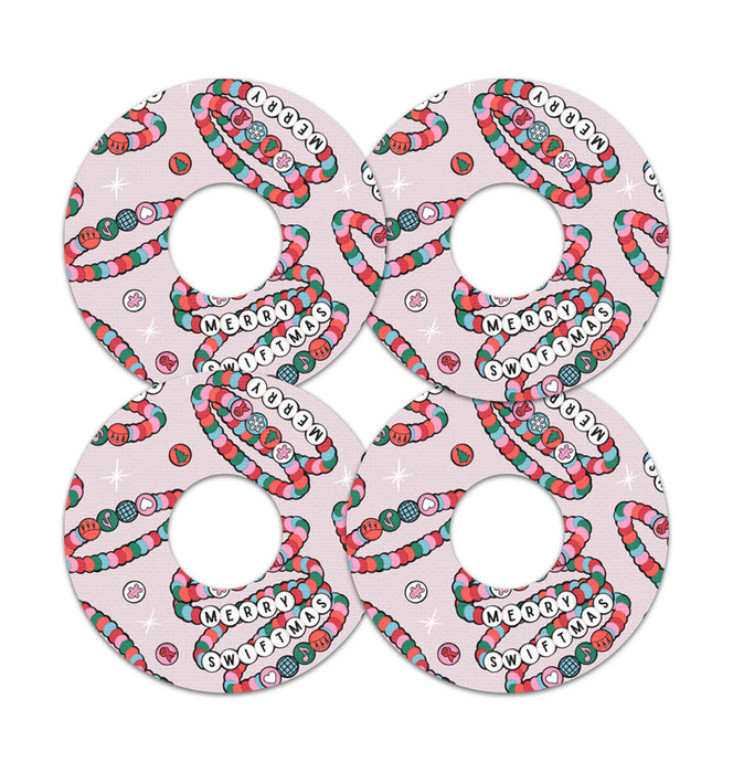 Merry Swiftmas Patch Tape Designed for the FreeStyle Libre 3