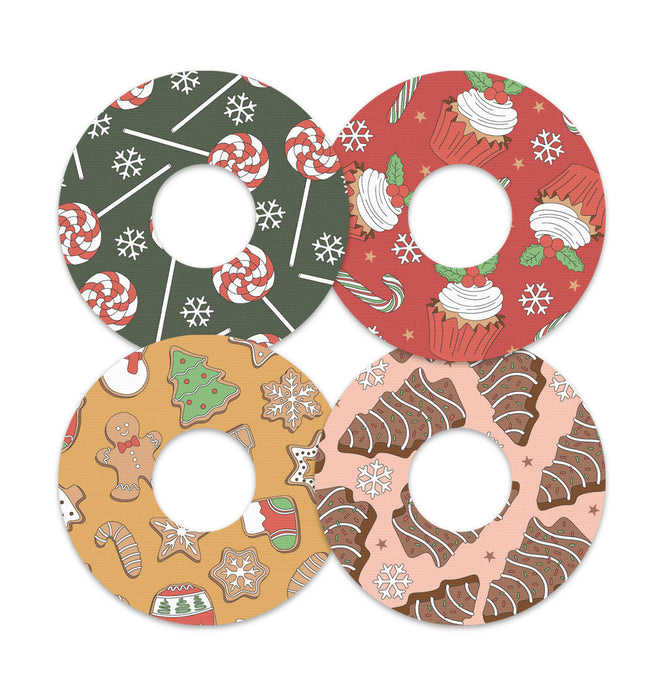 Christmas Treats Variety Patch Tape Designed for the FreeStyle Libre 3