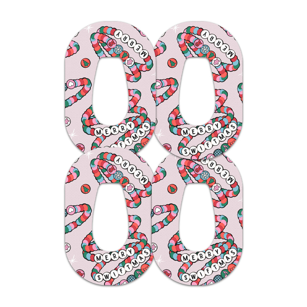 Merry Swiftmas Dexcom G6 Patch Tape - Pump Peelz