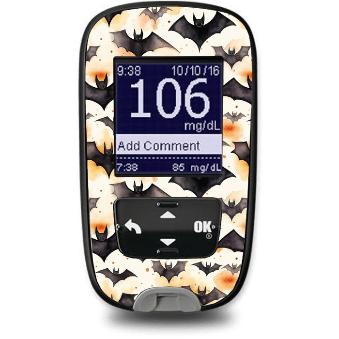 Halloween Bats for the Accu-Chek Guide Glucometer