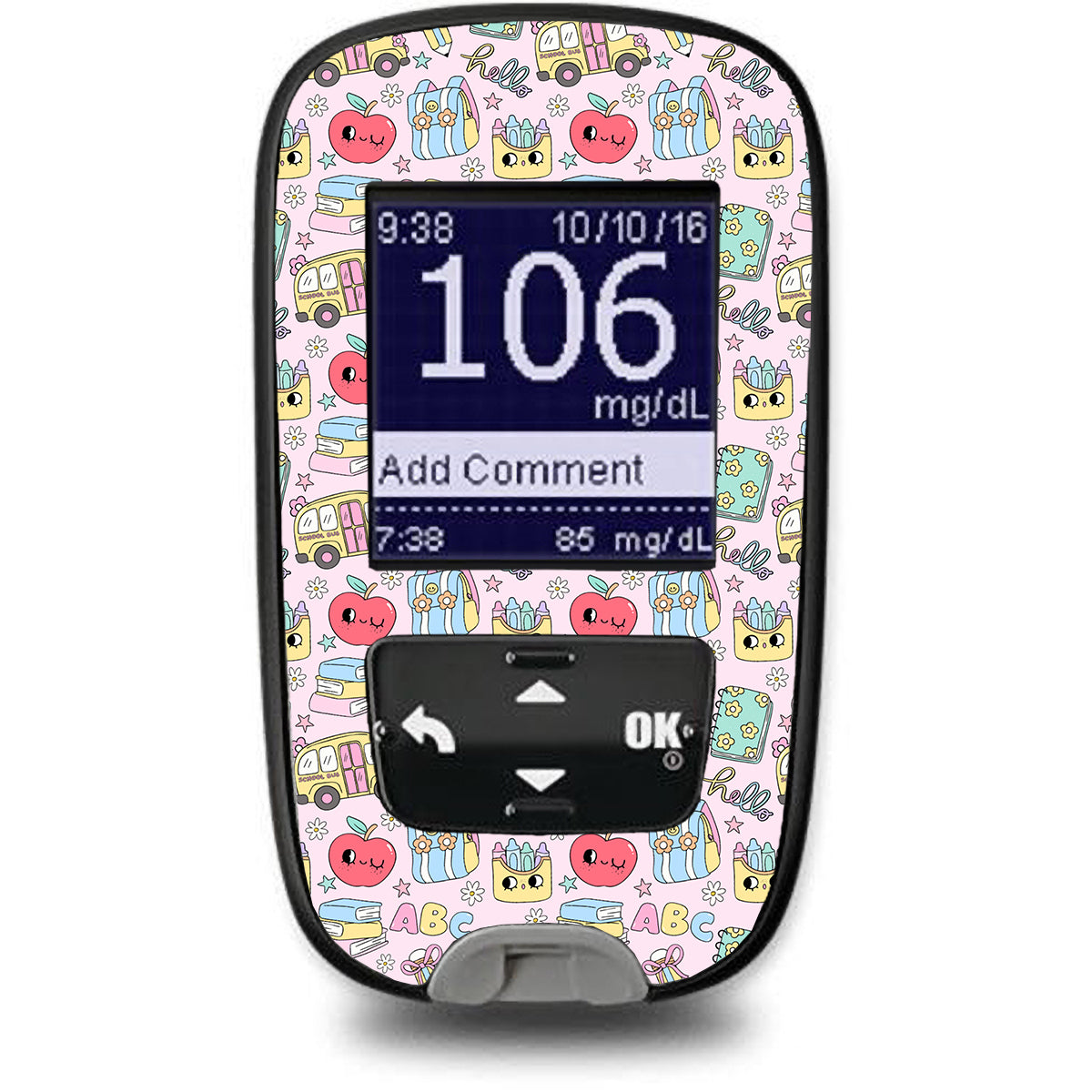 Tiny Scholar Accu-Chek Guide Glucometer Sticker - Pump Peelz