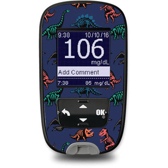 Halloween Dinosaurs for the Accu-Chek Guide Glucometer