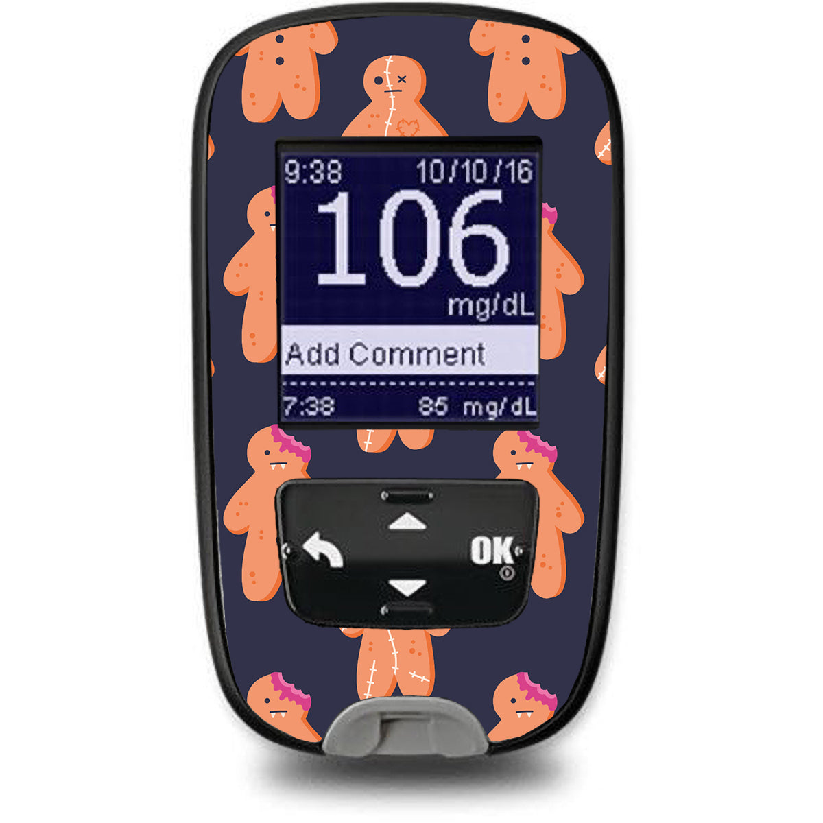 Zombie Cookies Accu-Chek Guide Glucometer Sticker - Pump Peelz
