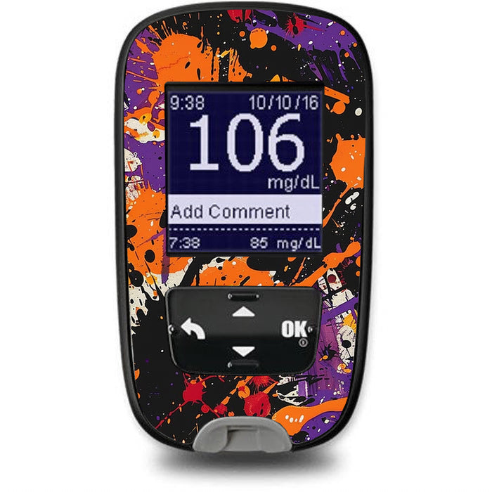 Spooky Splatter for the Accu-Chek Guide Glucometer