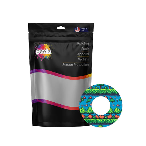 Arcade Patch Tape Designed for the FreeStyle Libre 2-Pump Peelz