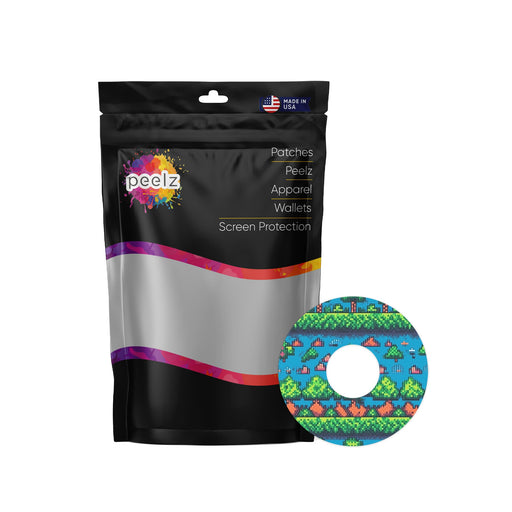 Arcade Patch Tape Designed for the FreeStyle Libre 3-Pump Peelz