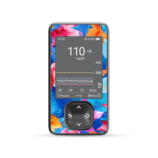 Autumn Leaves DEXCOM G7 Touchscreen Receiver-Pump Peelz