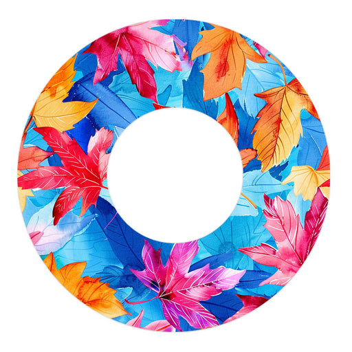 Autumn Leaves Patch Tape Designed for the FreeStyle Libre 2-Pump Peelz