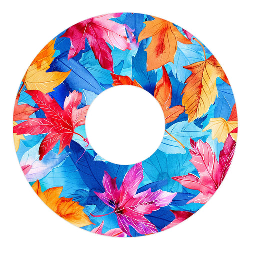 Autumn Leaves Patch Tape Designed for the FreeStyle Libre 3-Pump Peelz