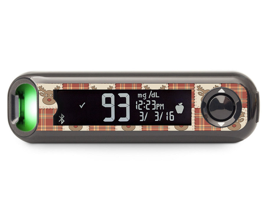 Rustic Reindeer Bayer Contour© Next One Glucometer Sticker - Pump ...