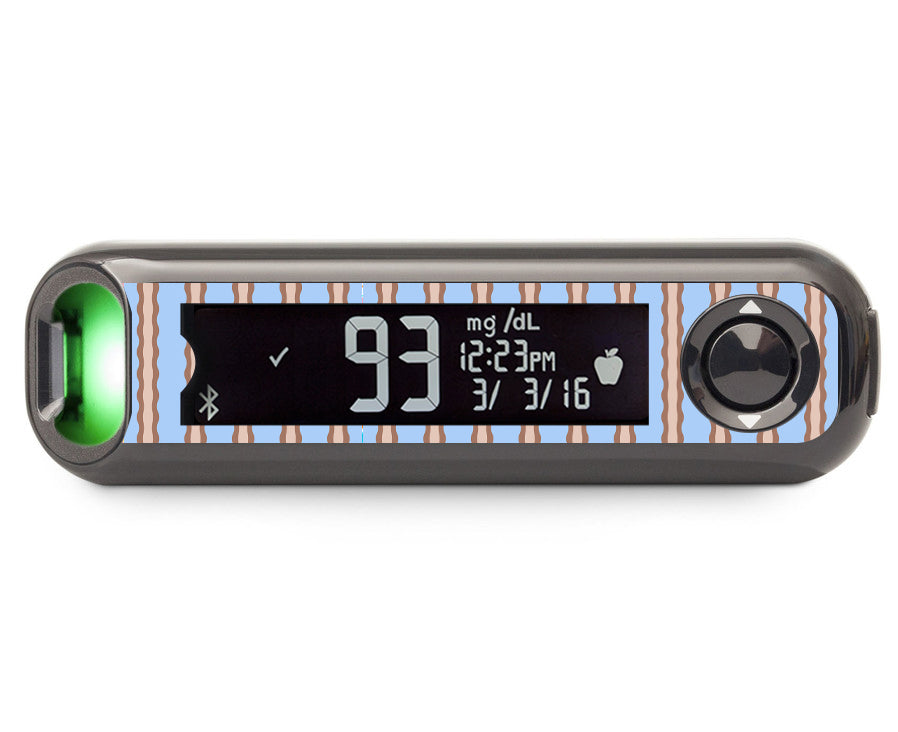 Boardwalk Waves Bayer Contour© Next One Glucometer Sticker - Pump Peelz