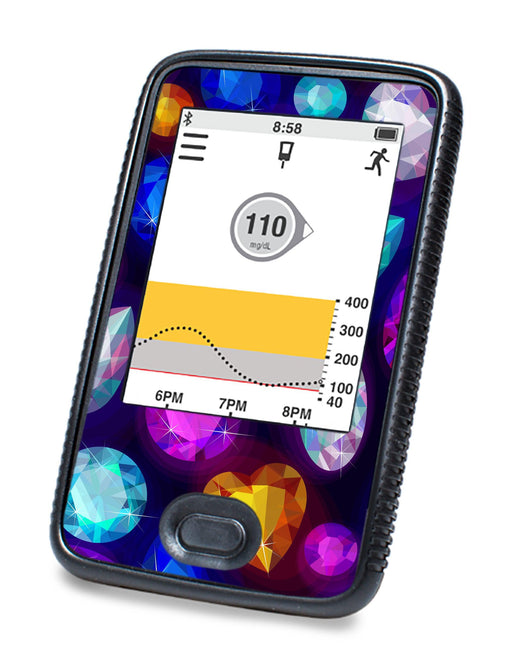 Bejeweled DEXCOM G6 Touchscreen Receiver-Pump Peelz