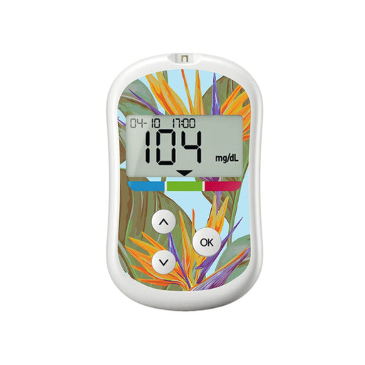 Birds Of Paradise For Onetouch Verio Flex Glucometer Peelz