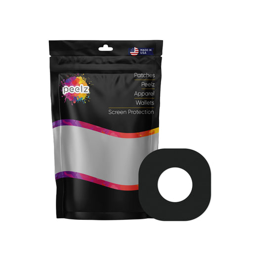 Black Patch Tape Designed for the DEXCOM G7 and Stelo-Pump Peelz