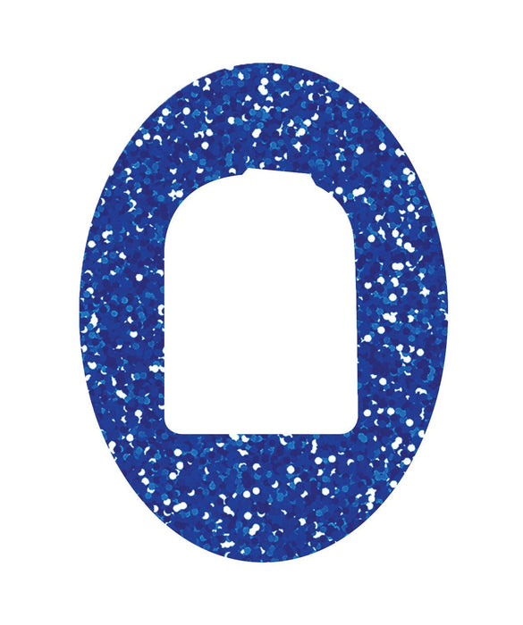 Blue Confetti Patch+ Omnipod Tape