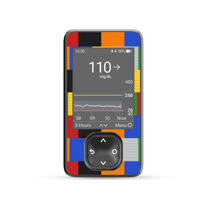 Build It DEXCOM G7 and Stelo and G6 Touchscreen Receiver Sticker-Pump Peelz