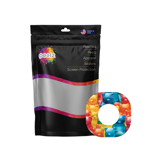 Candy Bears Patch Tape Designed for the DEXCOM G7 and Stelo-Pump Peelz