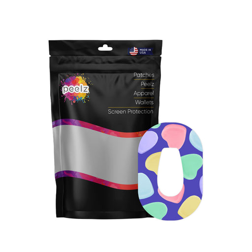 Candy Hearts Patch Pro Tape Designed for the DEXCOM G6-Pump Peelz