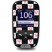 Checkered Hearts Sticker for the Accu-Chek Guide Glucometer-Pump Peelz