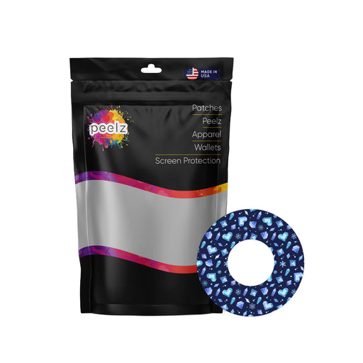 Cold Heart Patch Tape Designed for the FreeStyle Libre 2-Pump Peelz